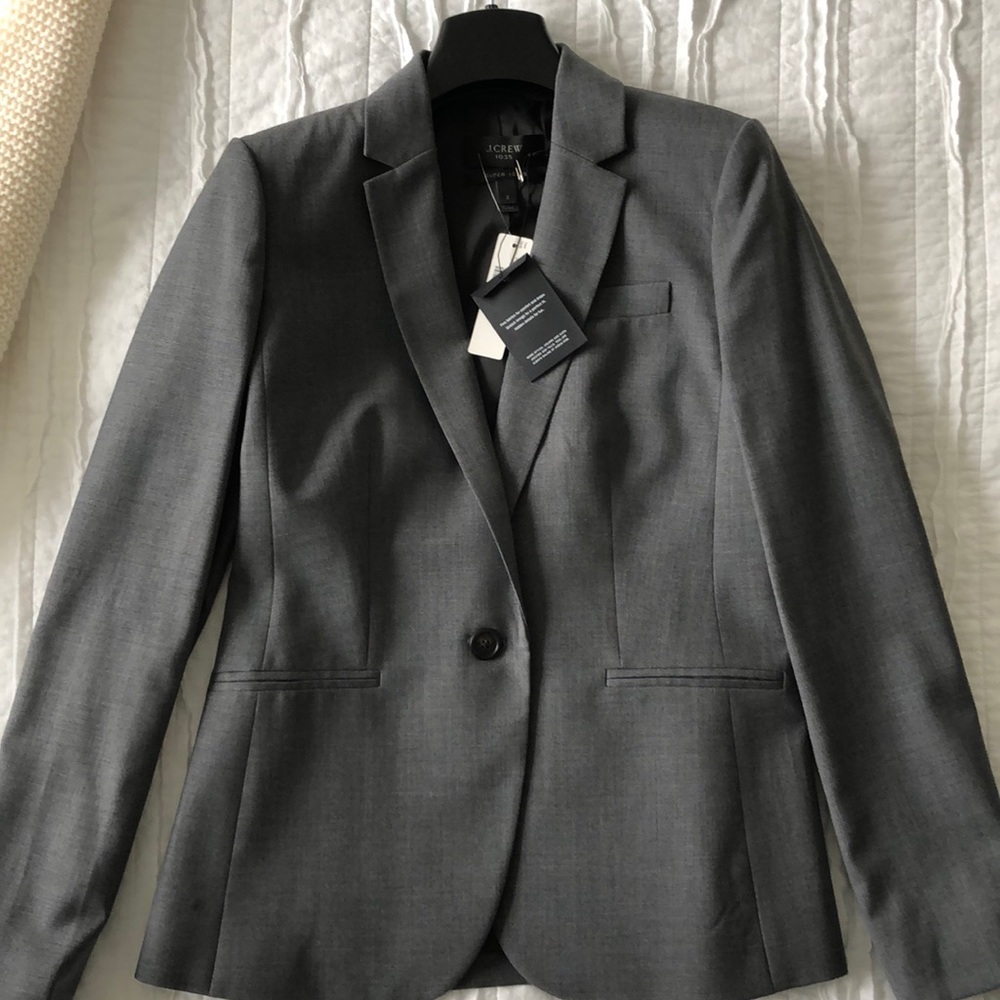 BRAND NEW: J.Crew single button suiting blazer